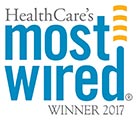 HealthCare's Most Wired logo