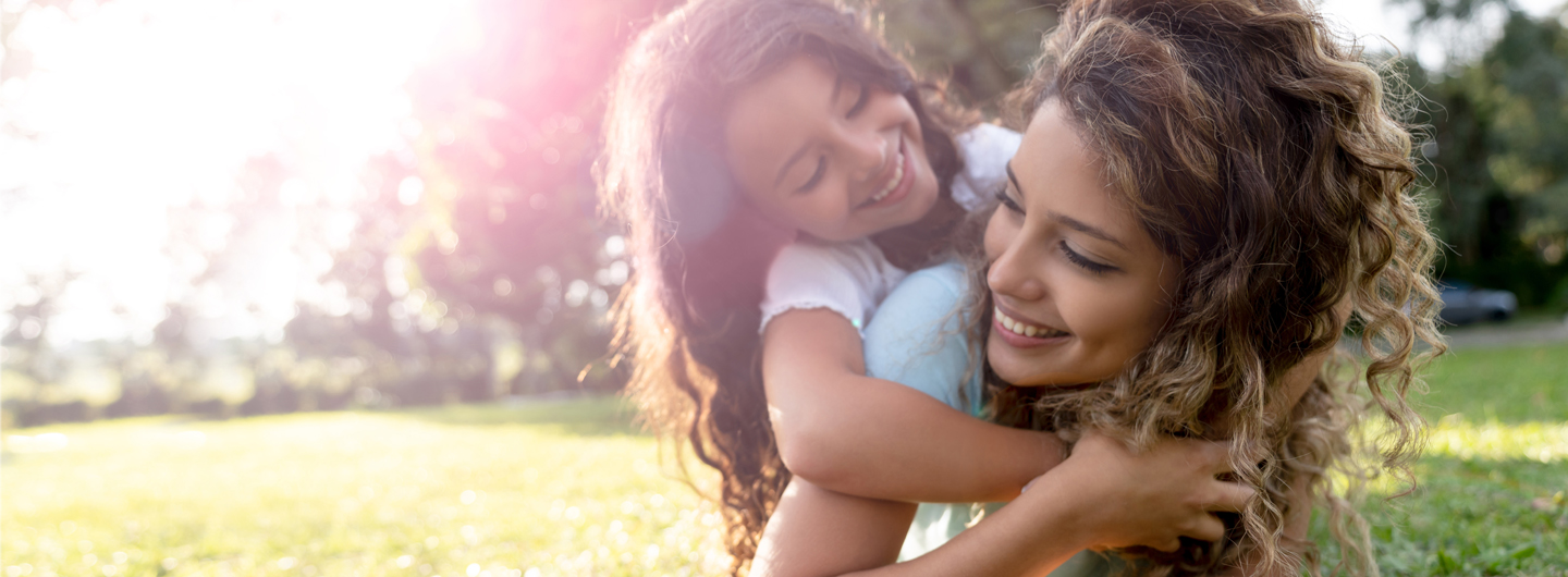 mother and daughter