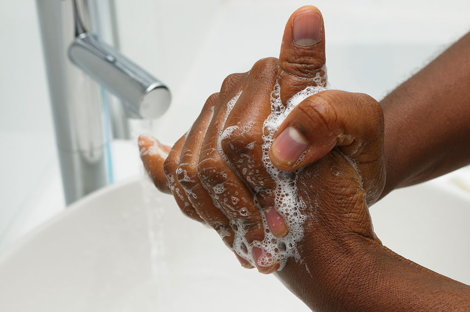 hand washing COVID