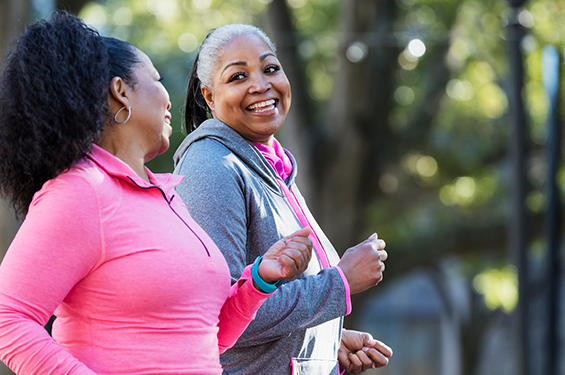 women running