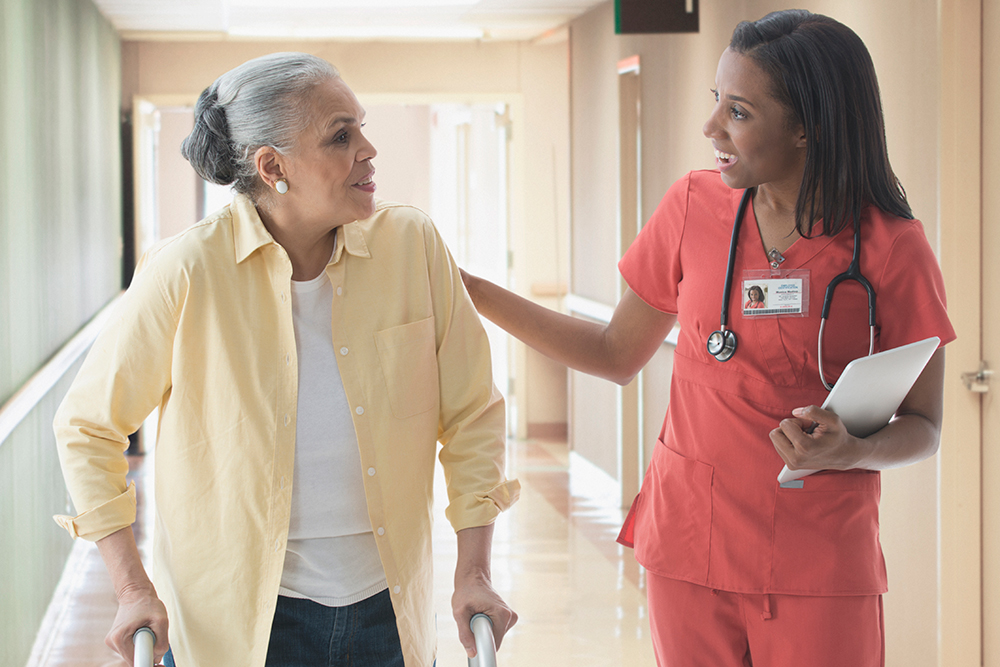 staff and patient