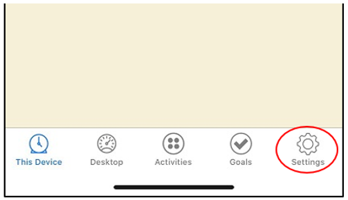 RescueTime Settings