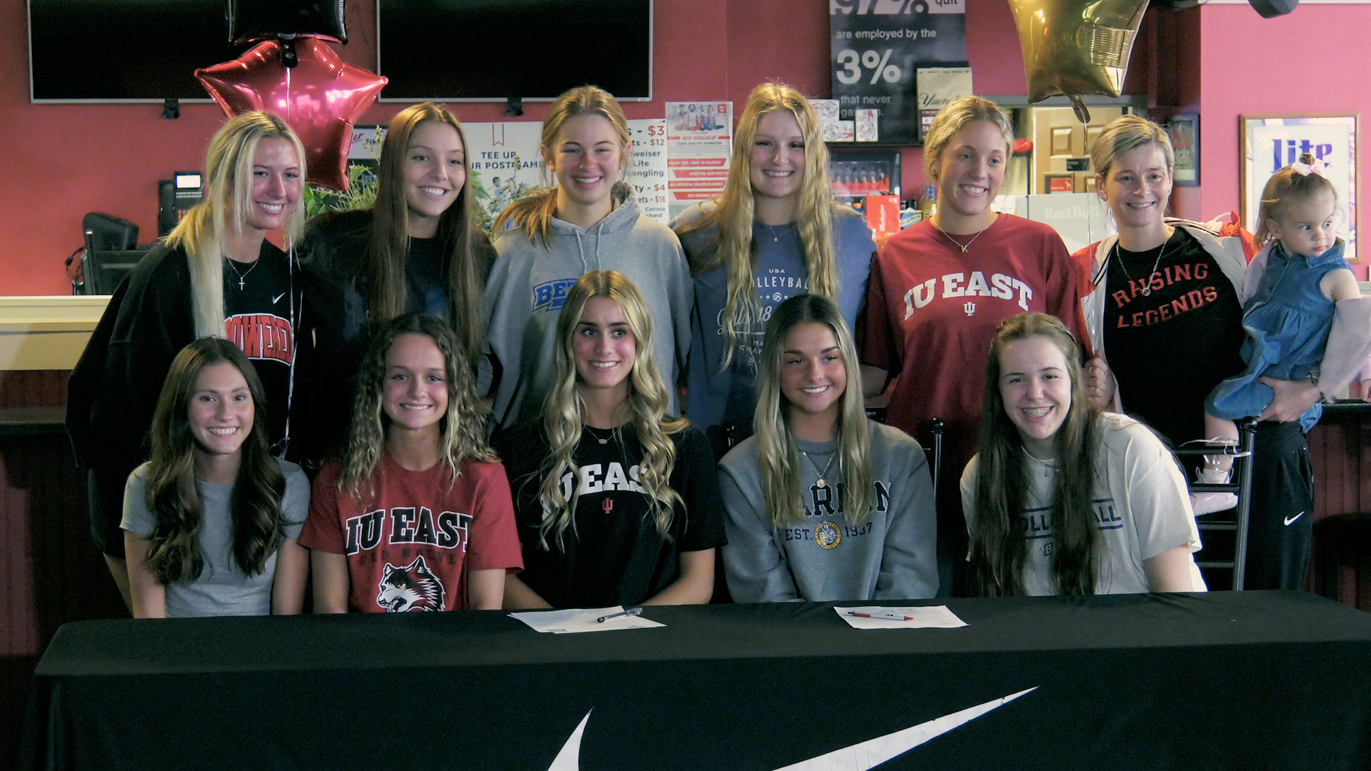 Bishop Dwenger/Empowered Volleyball standouts Zimmerman & Pelkington hold signing day