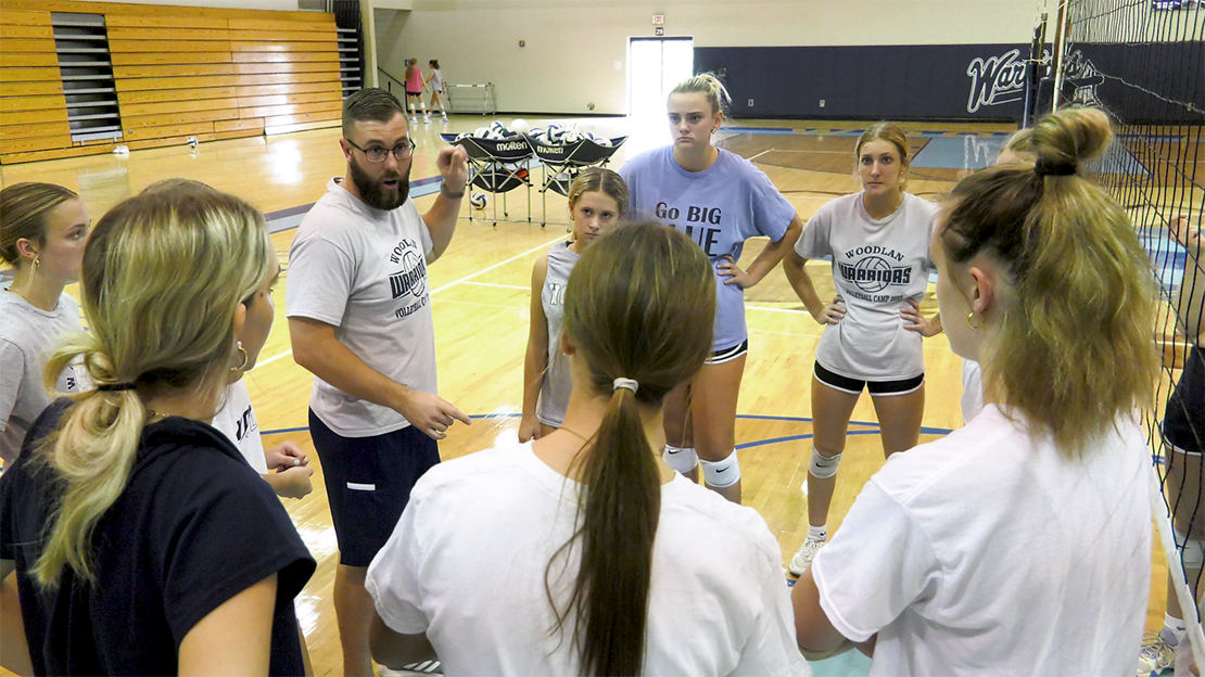 Woodlan volleyball builds to ACAC championship