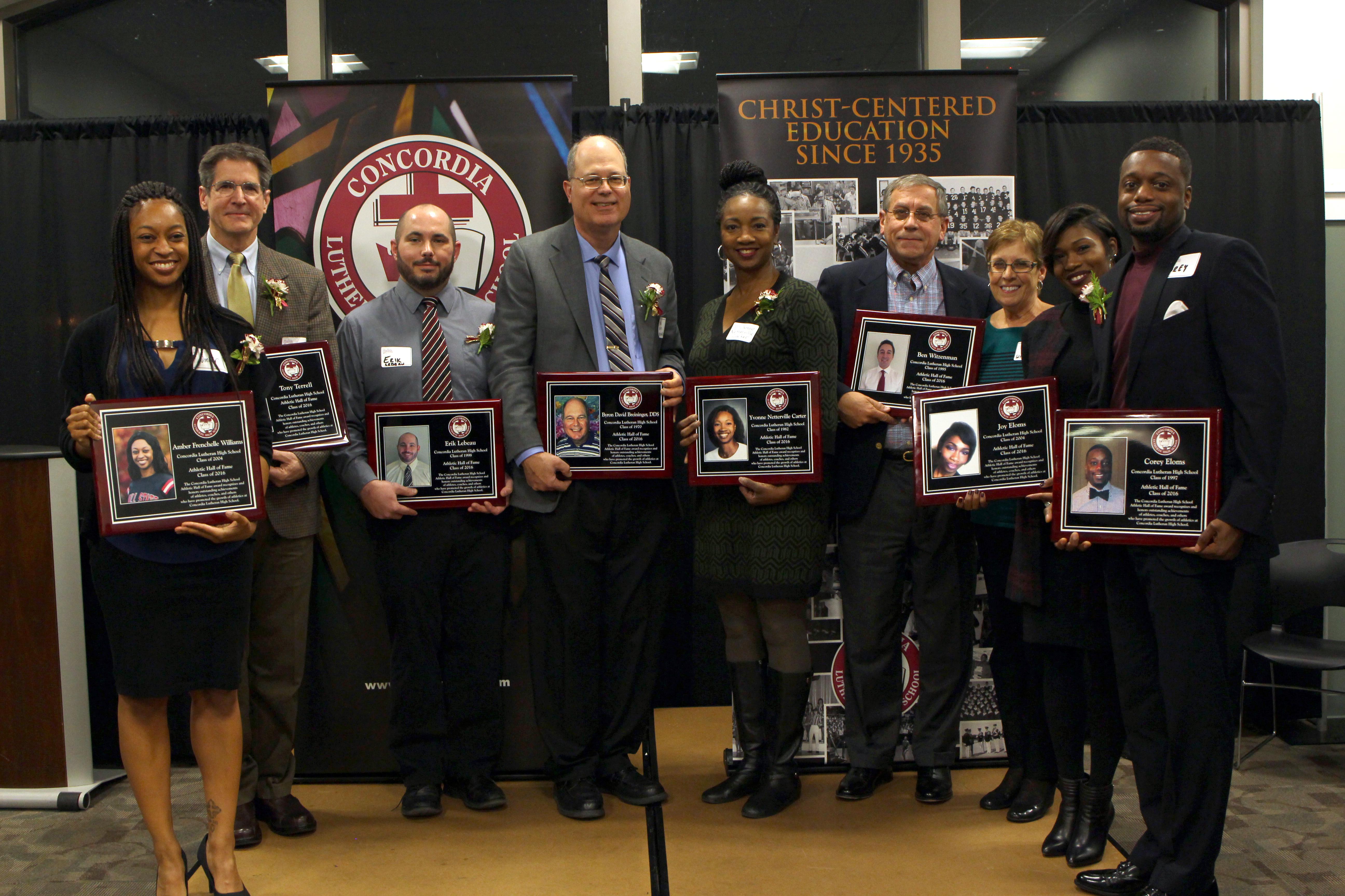 Concordia adds 8 to Athletic Hall of Fame