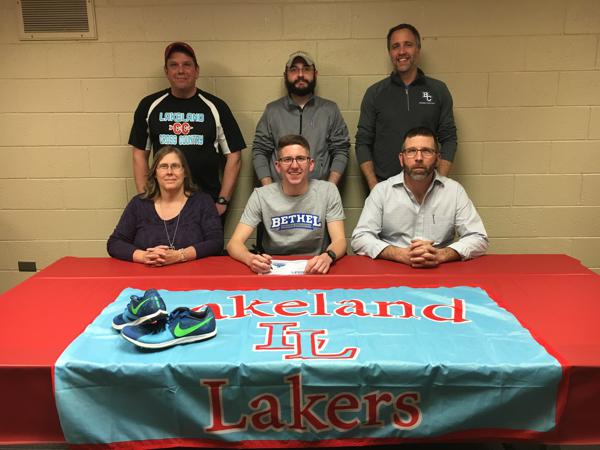 Lakeland's Eagleson signs to run at Bethel College