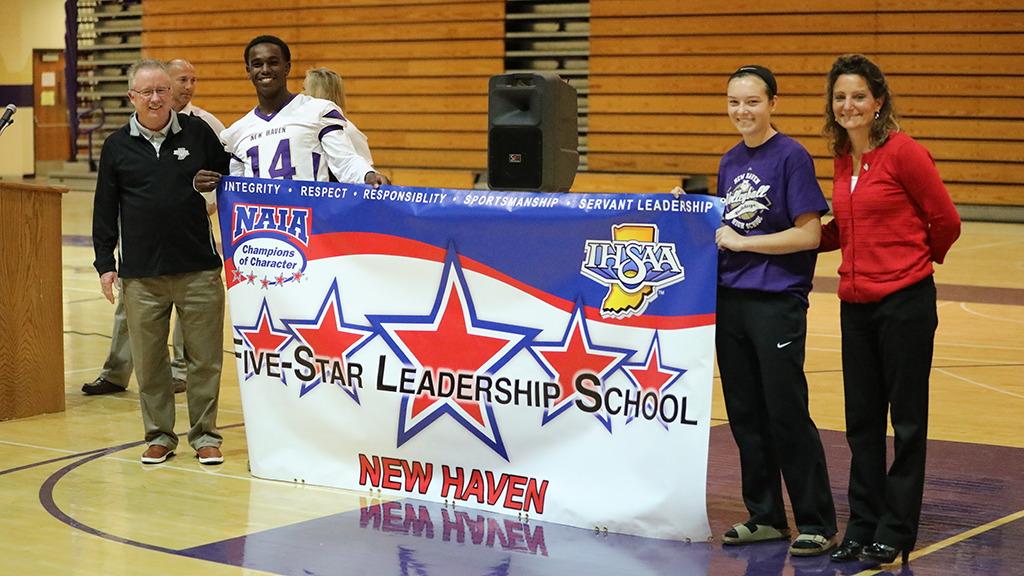 New Haven named Champion of Character School