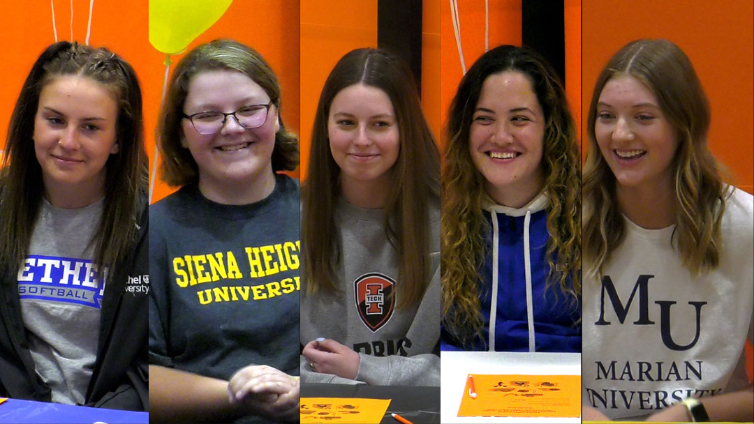 Northrop celebrates 5 student-athletes who will play their sports in college