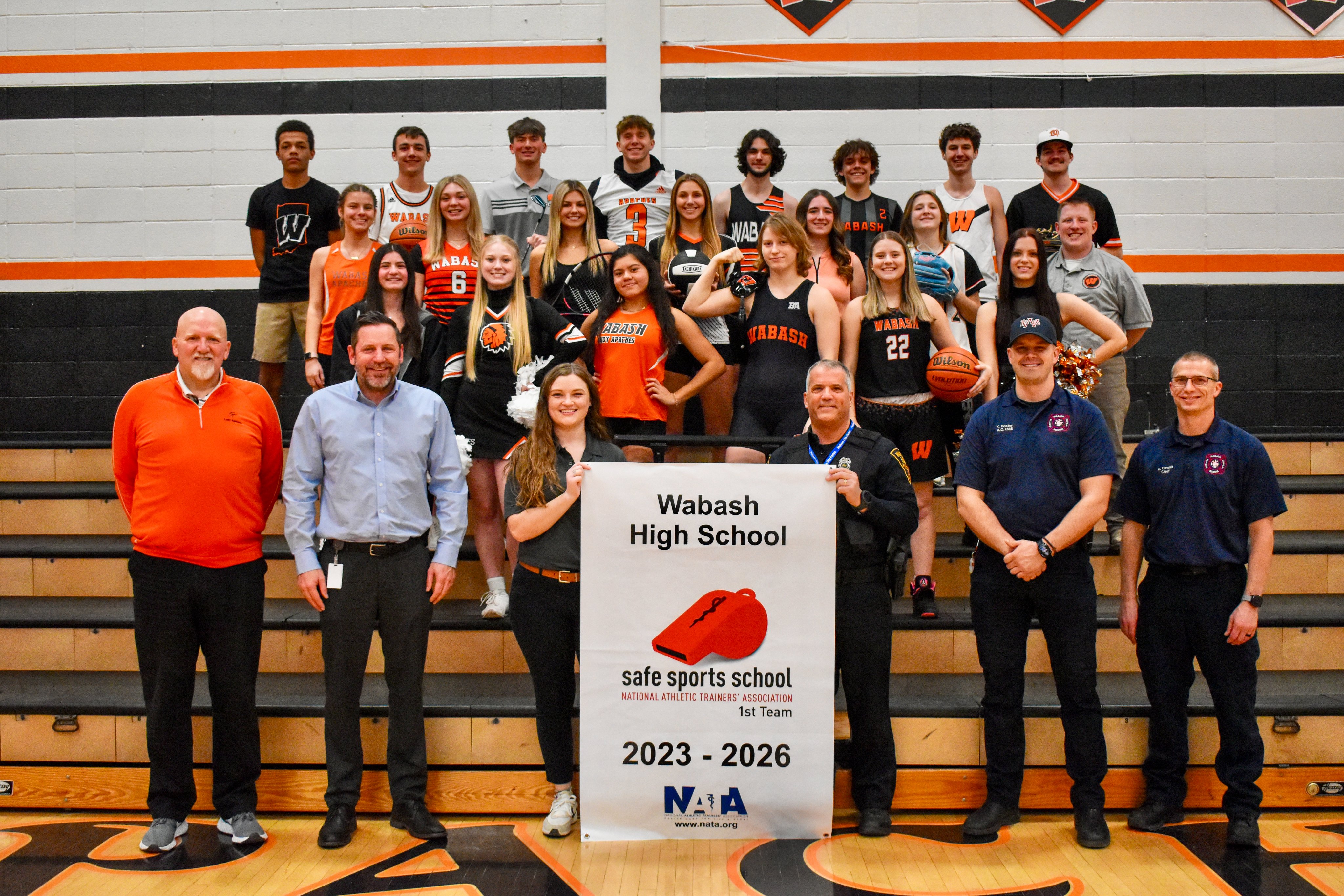 Wabash High School recognized as NATA Safe Sports School