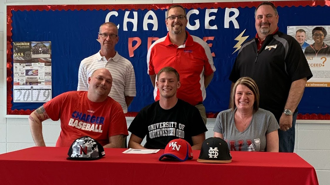 West Noble's Dooley signs with UNOH baseball