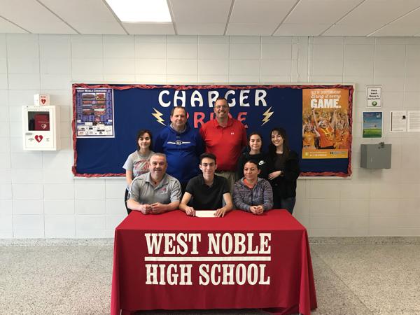 West Noble's Romo signs with Saint Francis soccer