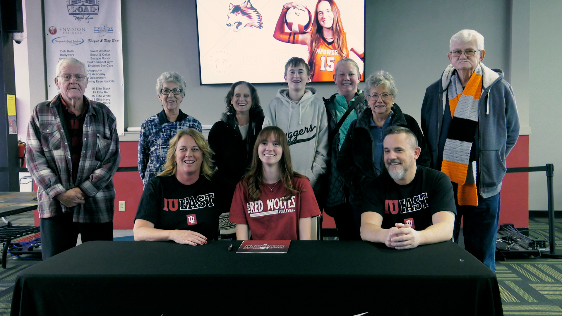 Bishop Dwenger & Empowered senior Aislyn Hogan signs with IU East volleyball