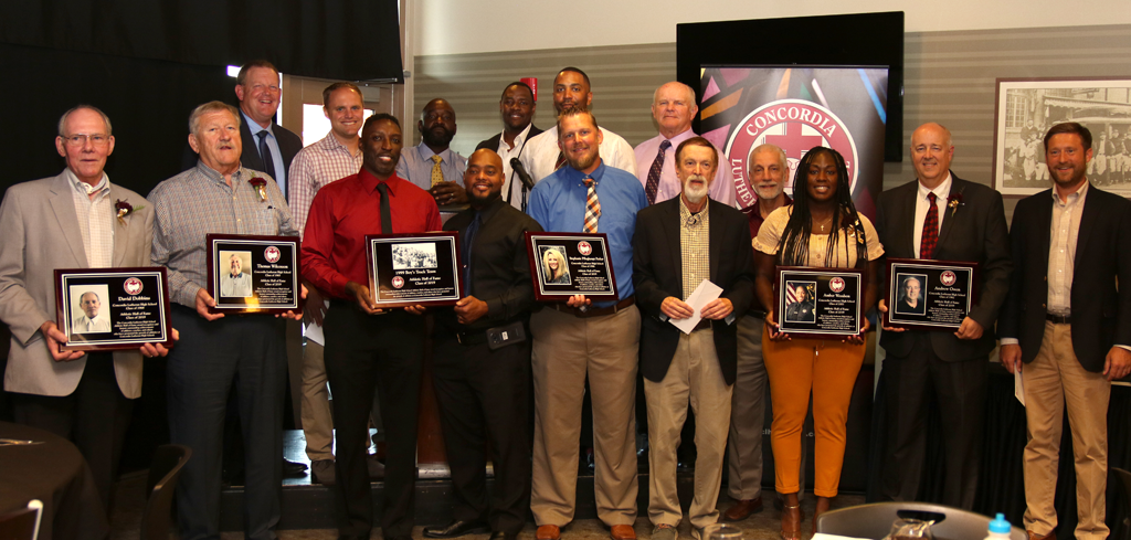 Concordia inducts 1999 state track champs, 5 other individuals into Athletic Hall of Fame
