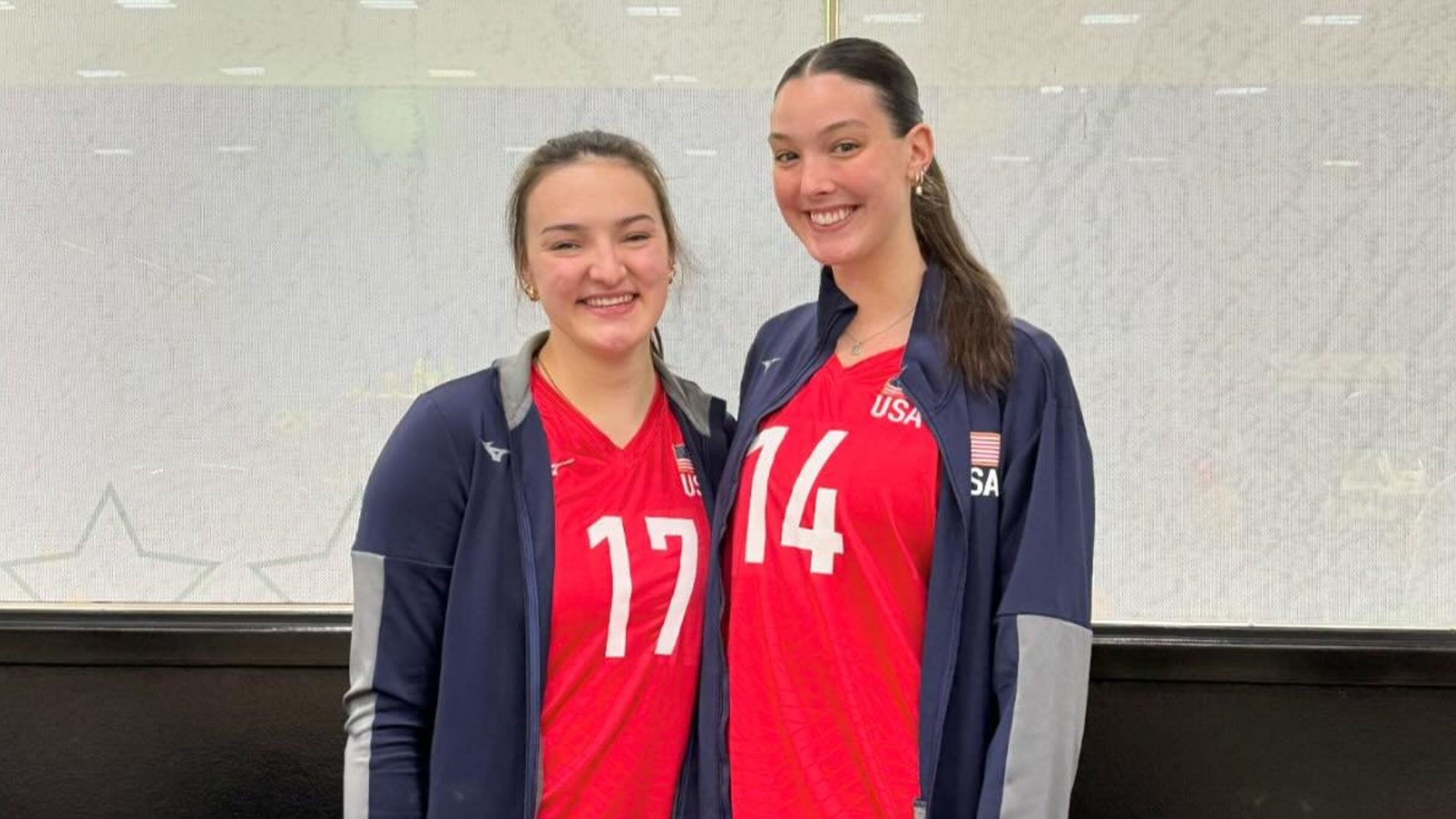 Cresse & Hudson participate in Team USA Volleyball College Spring Training Camp