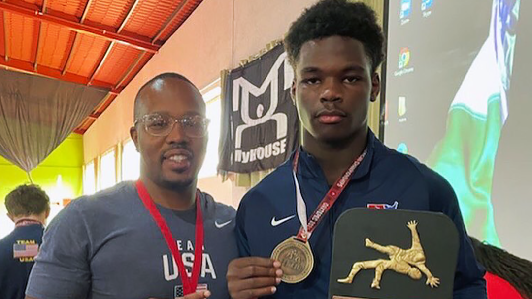 Snider wrestler De'Alcapon Veazy strikes double Gold at U15 Pan-American Championships