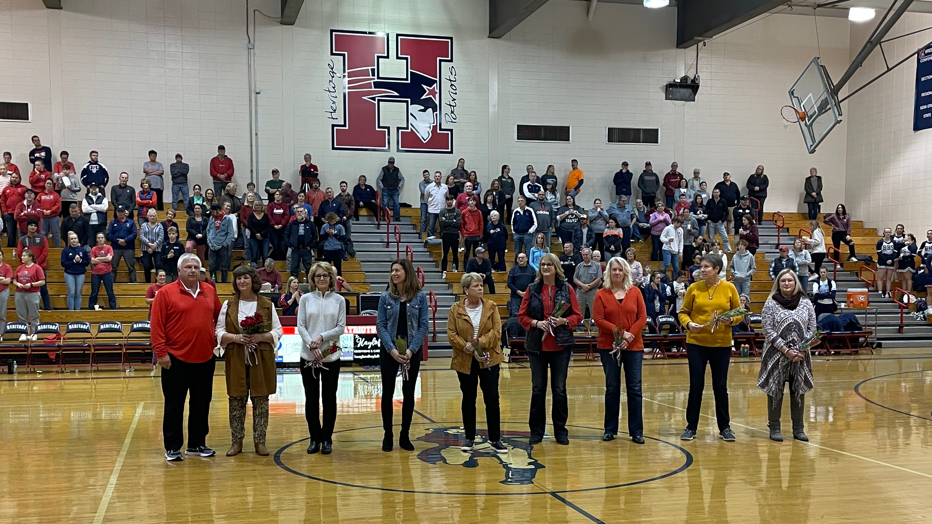 Heritage honors 40th anniversary state championship team