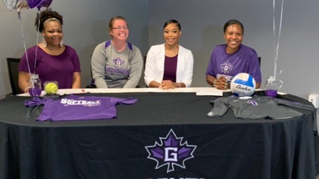 South Side's KiMari Houston signs with Goshen College softball & volleyball