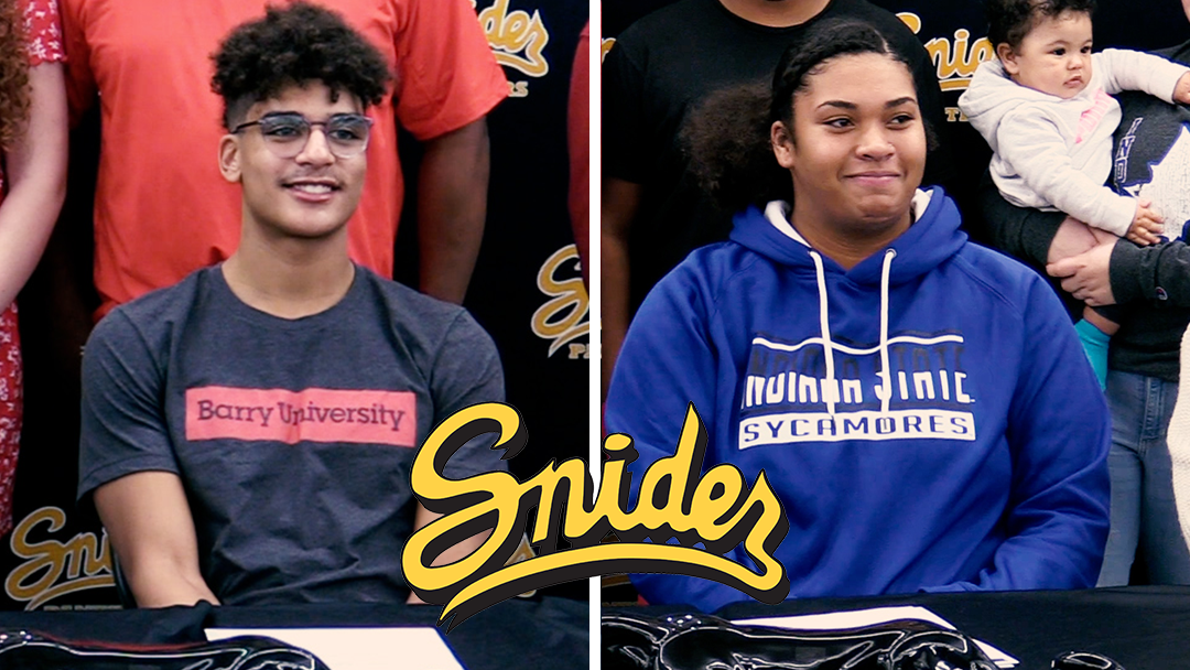 Snider's Jenkins & Anderson make college choices official.