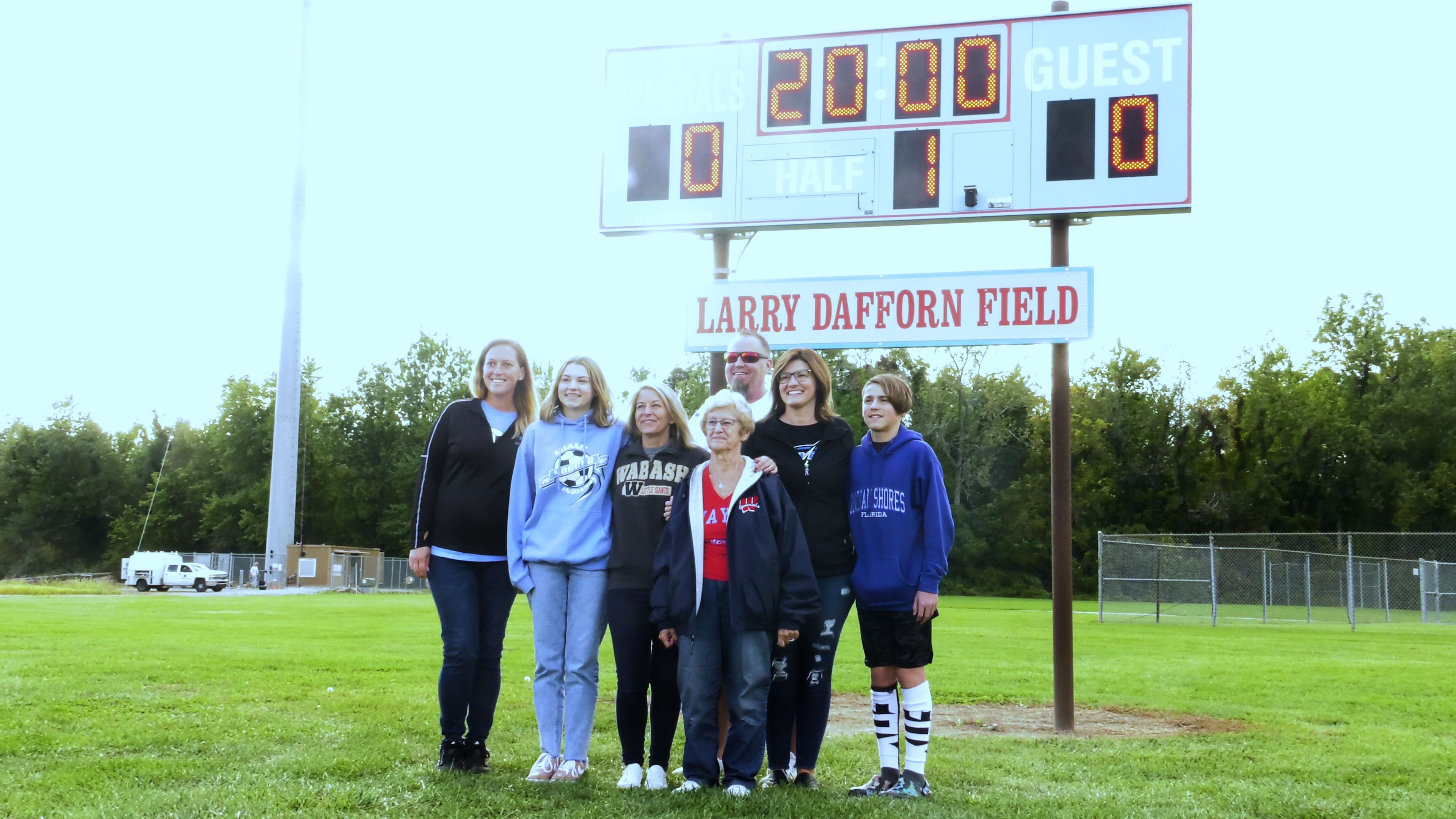 Wayne dedicates Larry Dafforn Field in honor of longtime soccer supporter