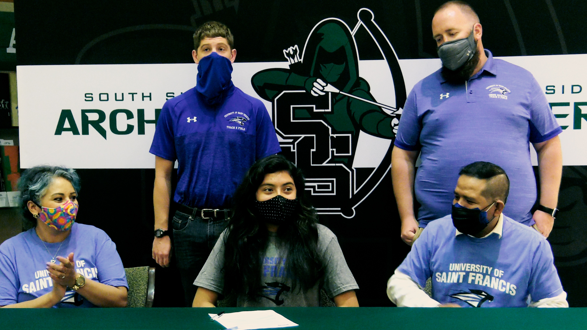 South Side's Solani Licona signs with Saint Francis cross country & track