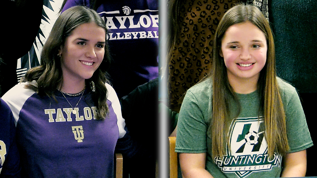 Woodlan's Salzbrenner & Gentz sign on to college athletic plans
